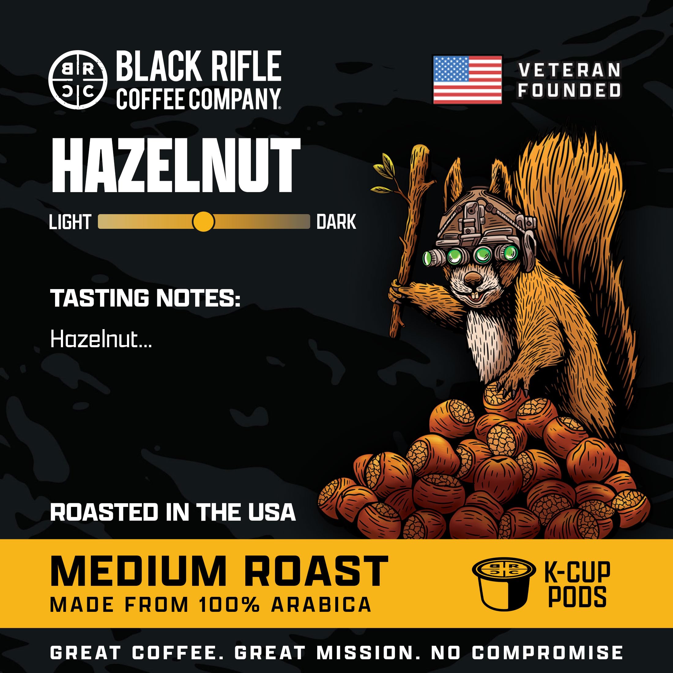 Amazon.com: Black Rifle Coffee Company Hazelnut- Medium Roast